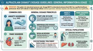 alprazolam dosage for anxiety